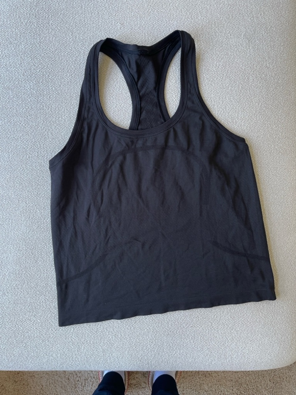 lululemon athletica Black Swiftly Racerback Tank Top